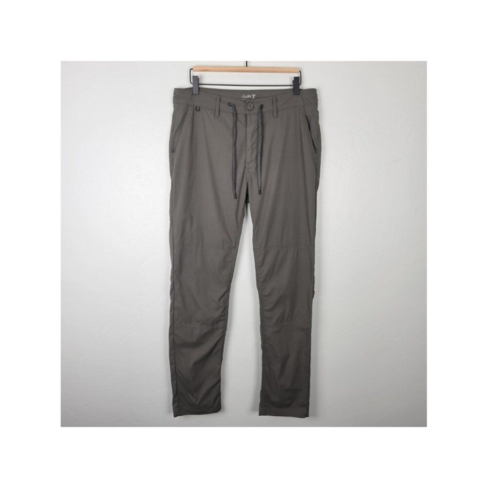 ROARK Size 33x30 Explorer Adventure Pant Nyon Outdoor Hiking Green